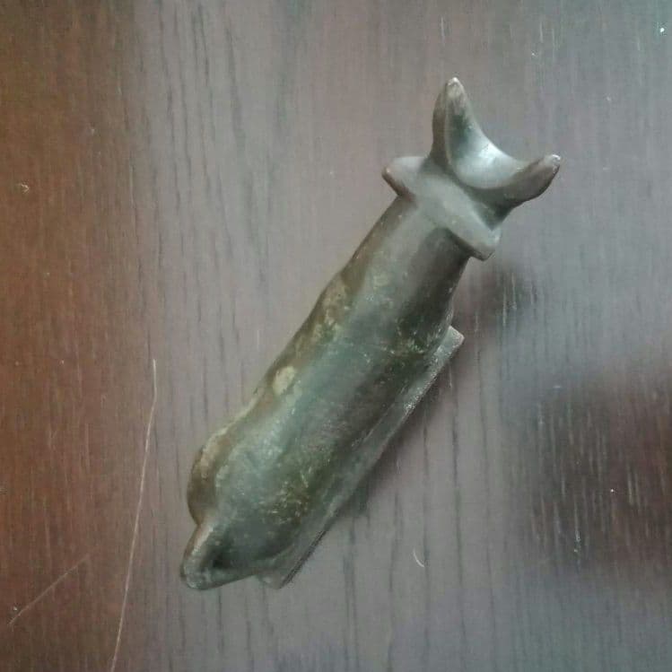 逸品　青銅製のミノア文明の雄牛　ギリシャクレタ島 　宇宙エネルギー　生と死の力