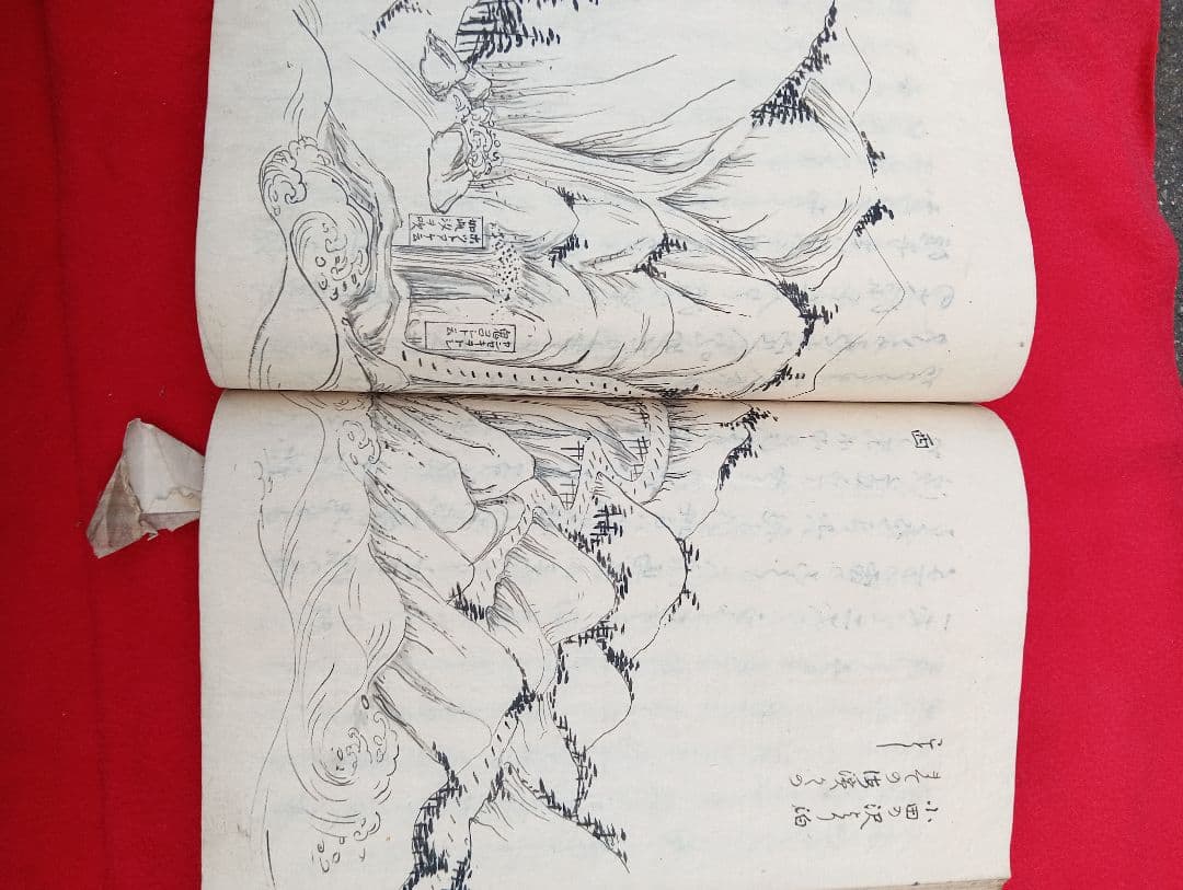 東游雑記　古川辰　写本　絵入　　手書き　　蝦夷　仙台　林子平　　江戸