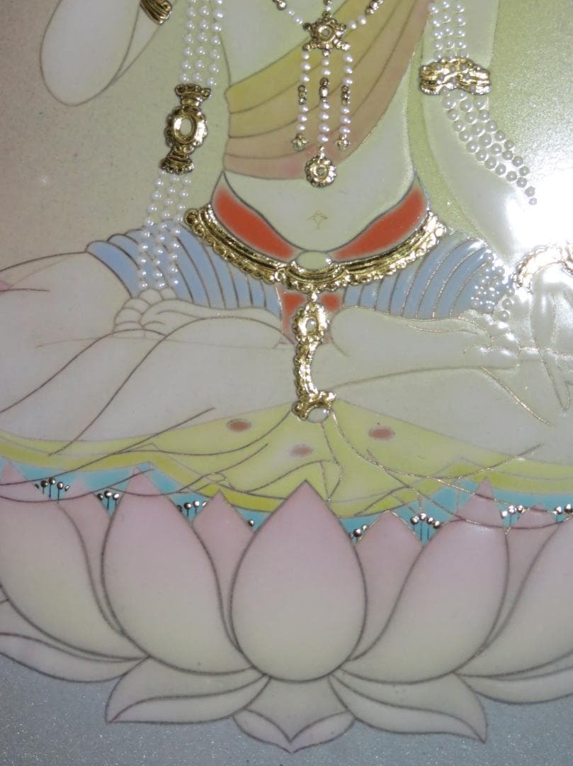 ◆　草場一壽　「大調和」（仮題）　ダライ・ラマ　陶彩画　原画　価格応談します　◆