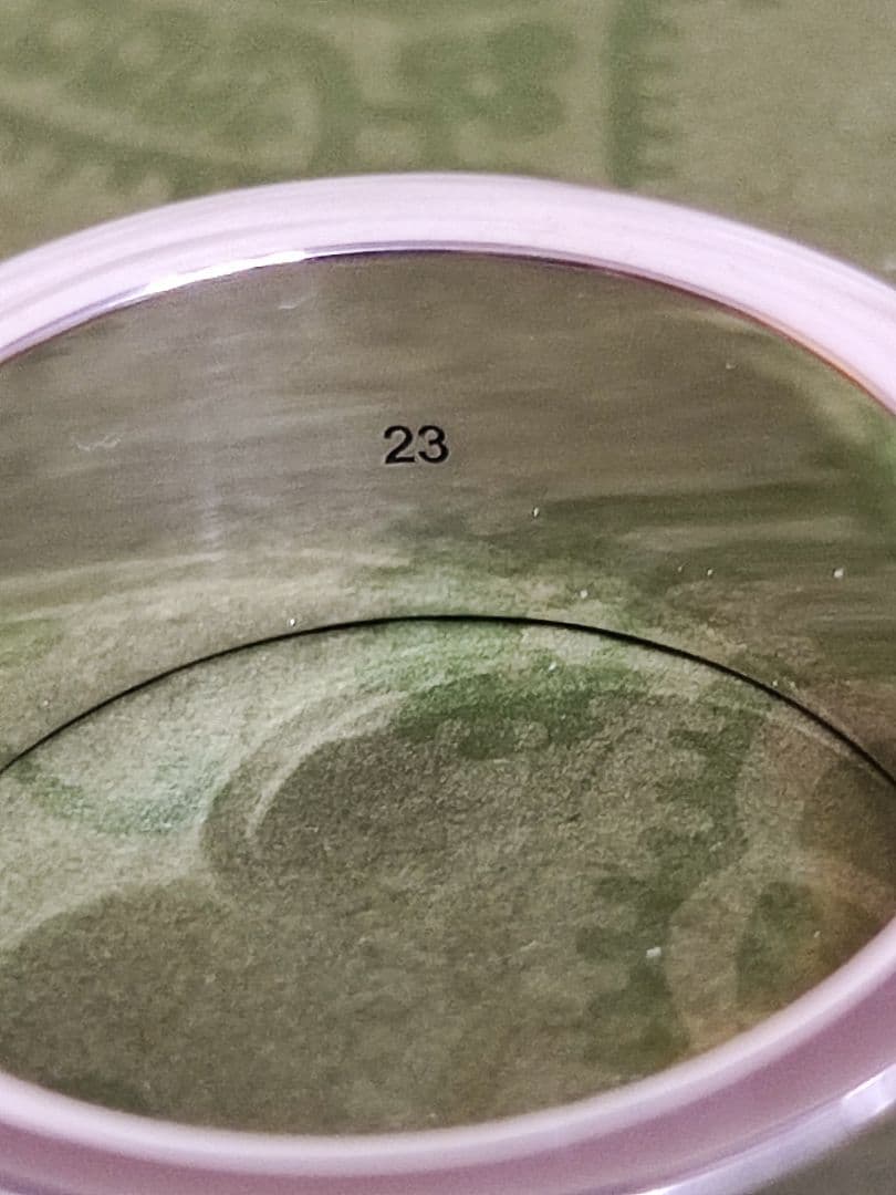 新品 GUCCI グッチ 指輪 シルバー リング GG＆ビー 蜂 23