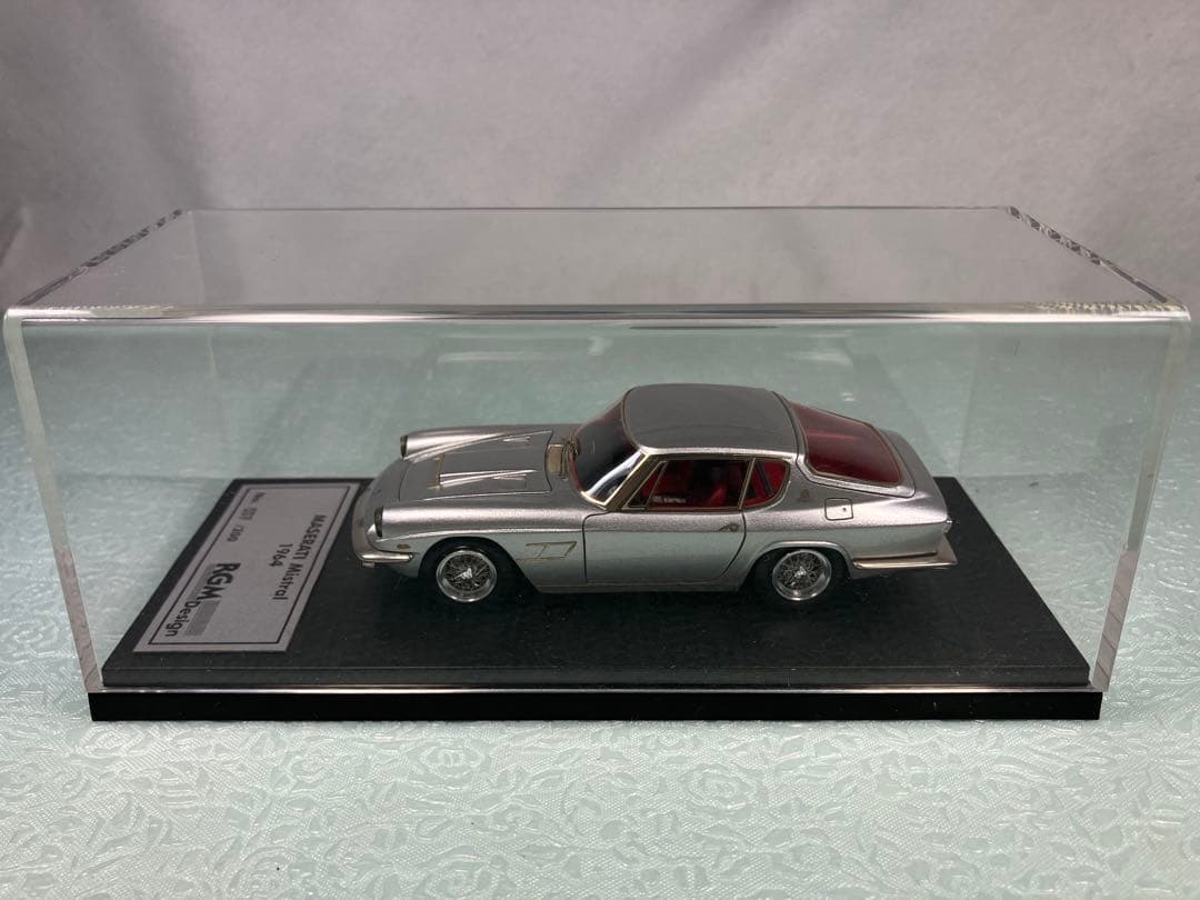 Maserati Mistral 1984 シルバー ミニカー