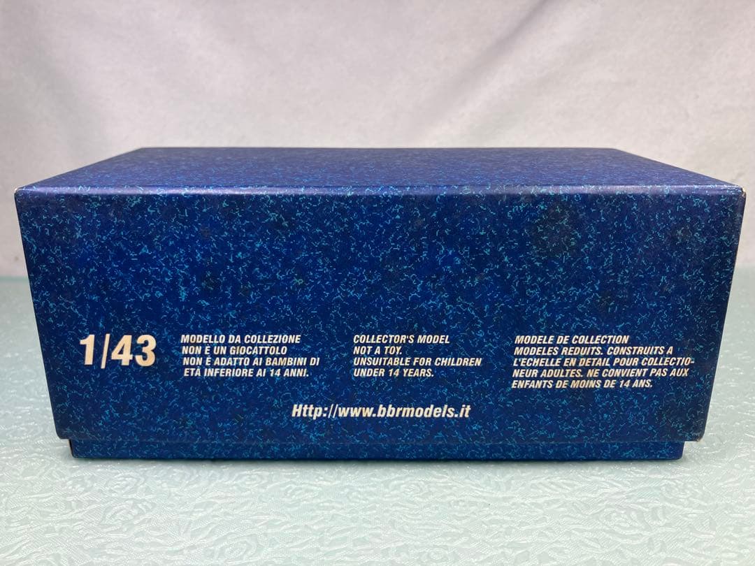 Maserati Mistral 1984 シルバー ミニカー