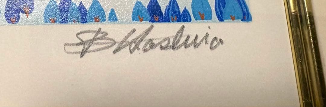 ビンカシワ　シルクスクリーン版画 2枚組セット ‼️希少価値❗️美品❗️