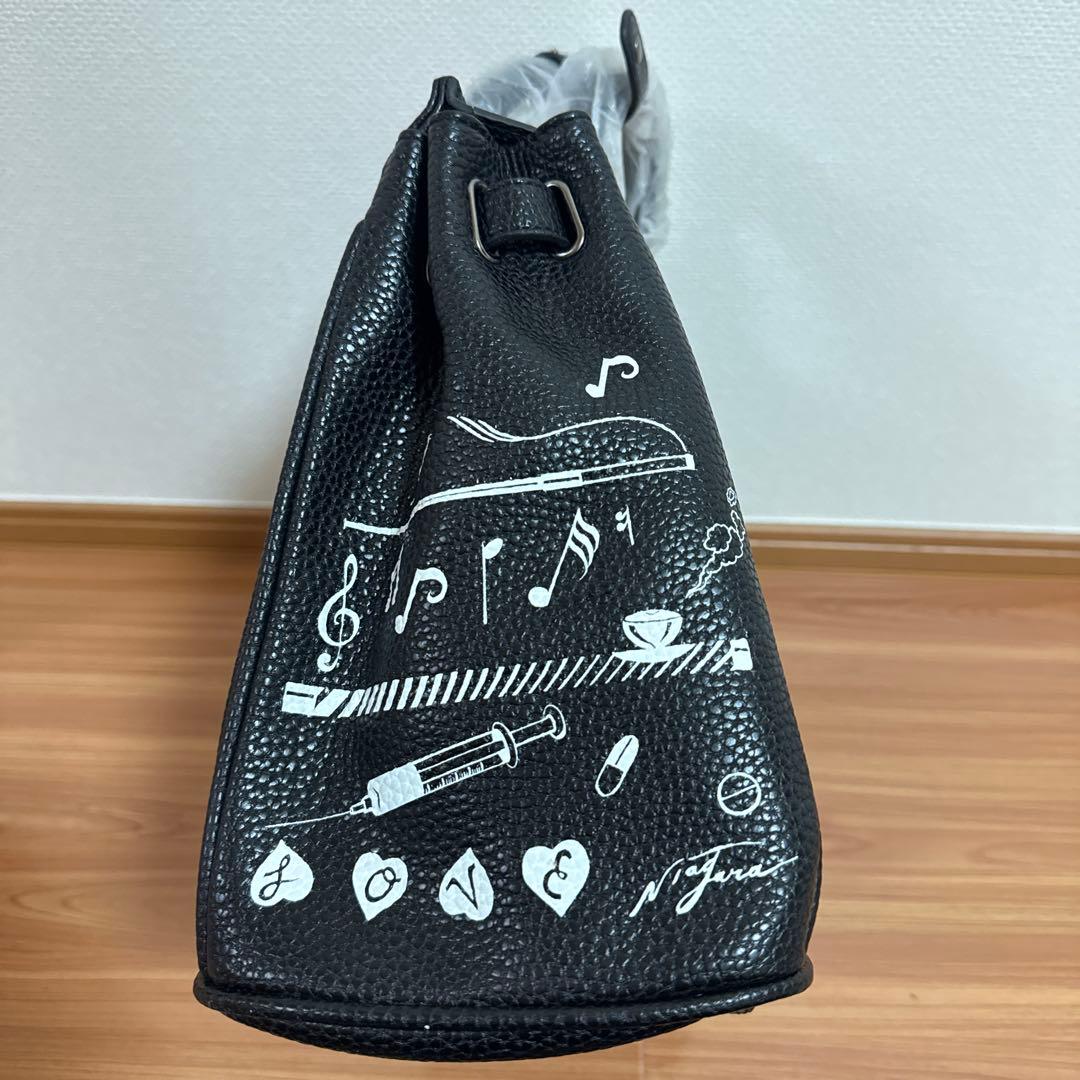 パ*。様 HYSTERIC GLAMOUR ハンドバッグ ブラック