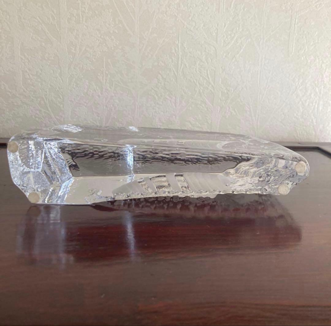 北欧 KOSTA BODA コスタボダ クリスタルガラス 船の彫刻 - メルカリ
