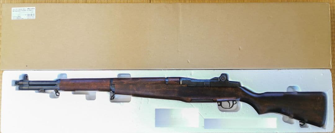 マルシン M1 ガーランド 6mm ガスブローバック ブナストック ブラウン