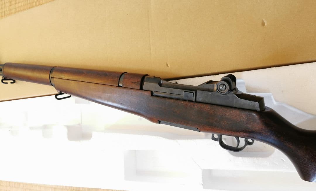 マルシン M1 ガーランド 6mm ガスブローバック ブナストック ブラウン