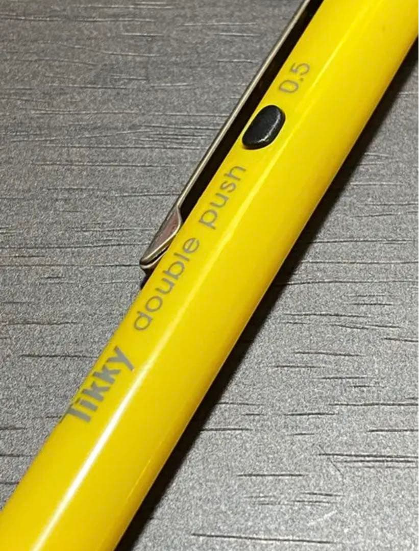 ロットリング Tikky ダブルプッシュ イエロー 廃番 Rotring tikky
