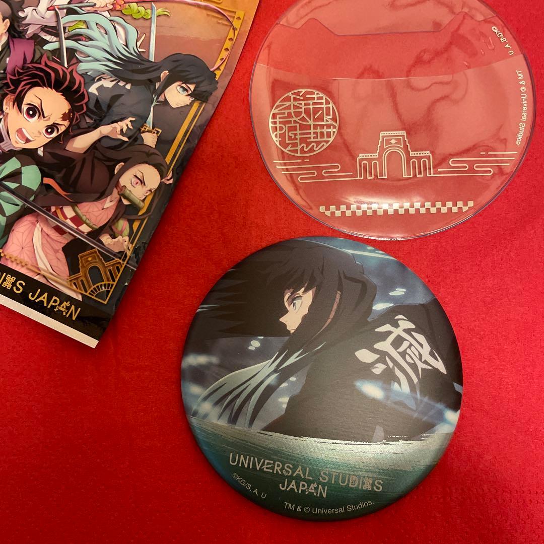 usjコラボ鬼滅の刃 霞柱 時透無一郎 缶バッジ USJ「鬼