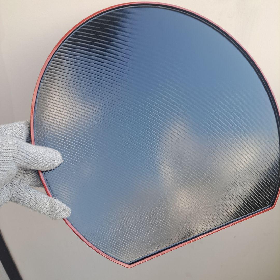 【越前漆器　尺3サイズ　 両面半月膳×6客】天然木製　長期保管品