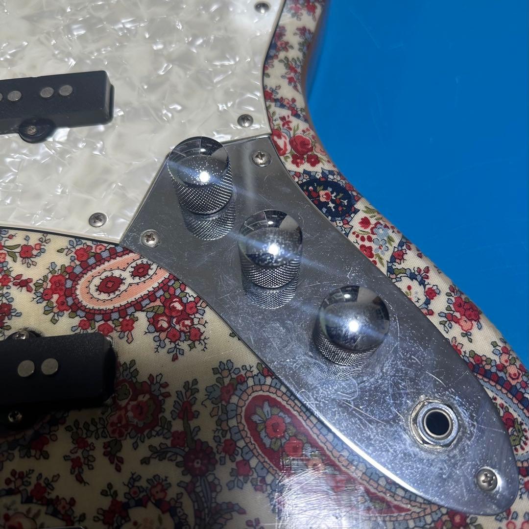 POS ジャズベースタイプ ペイズリー ジャンク リフィニッシュ - メルカリ