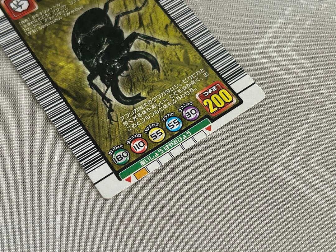 ムシキング タランドゥスツヤクワガタ 2004 ファースト＋ ムシキング