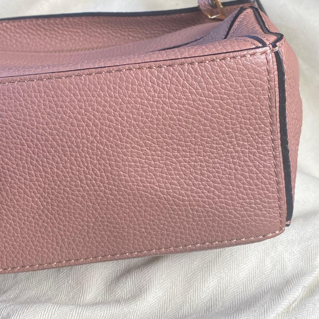 【最終値下げ】　ロエベ　パズルバッグ　ミニ　ダークブラッシュ　ストラップ欠品