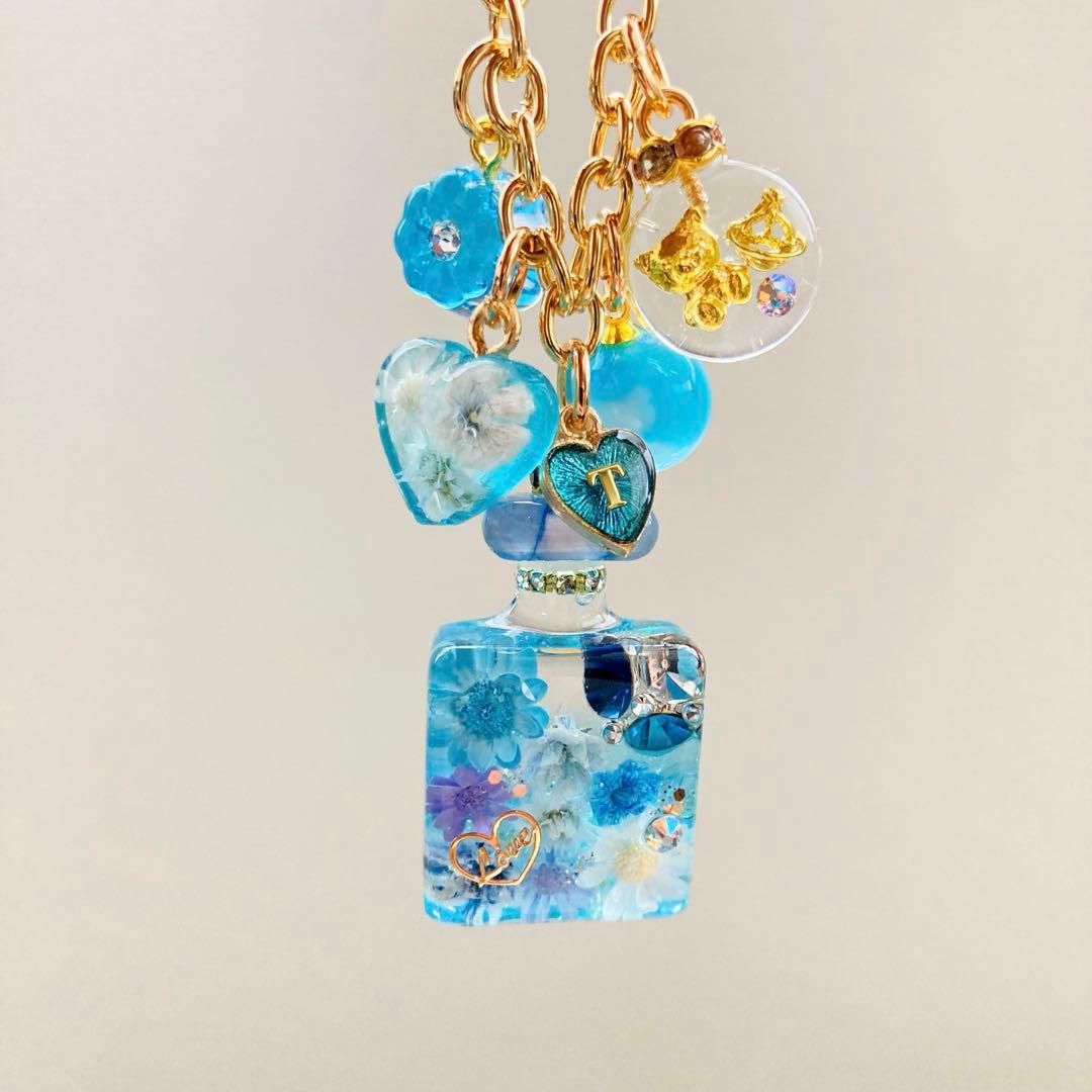 タカママページ　名入れチャーム　レジンキーホルダー5点