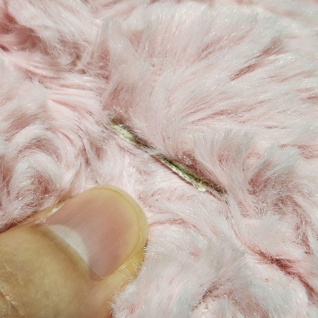 中古品 ジャンク マイメロディ (元々)手提げバッグ→(現在)ポーチ 持ち