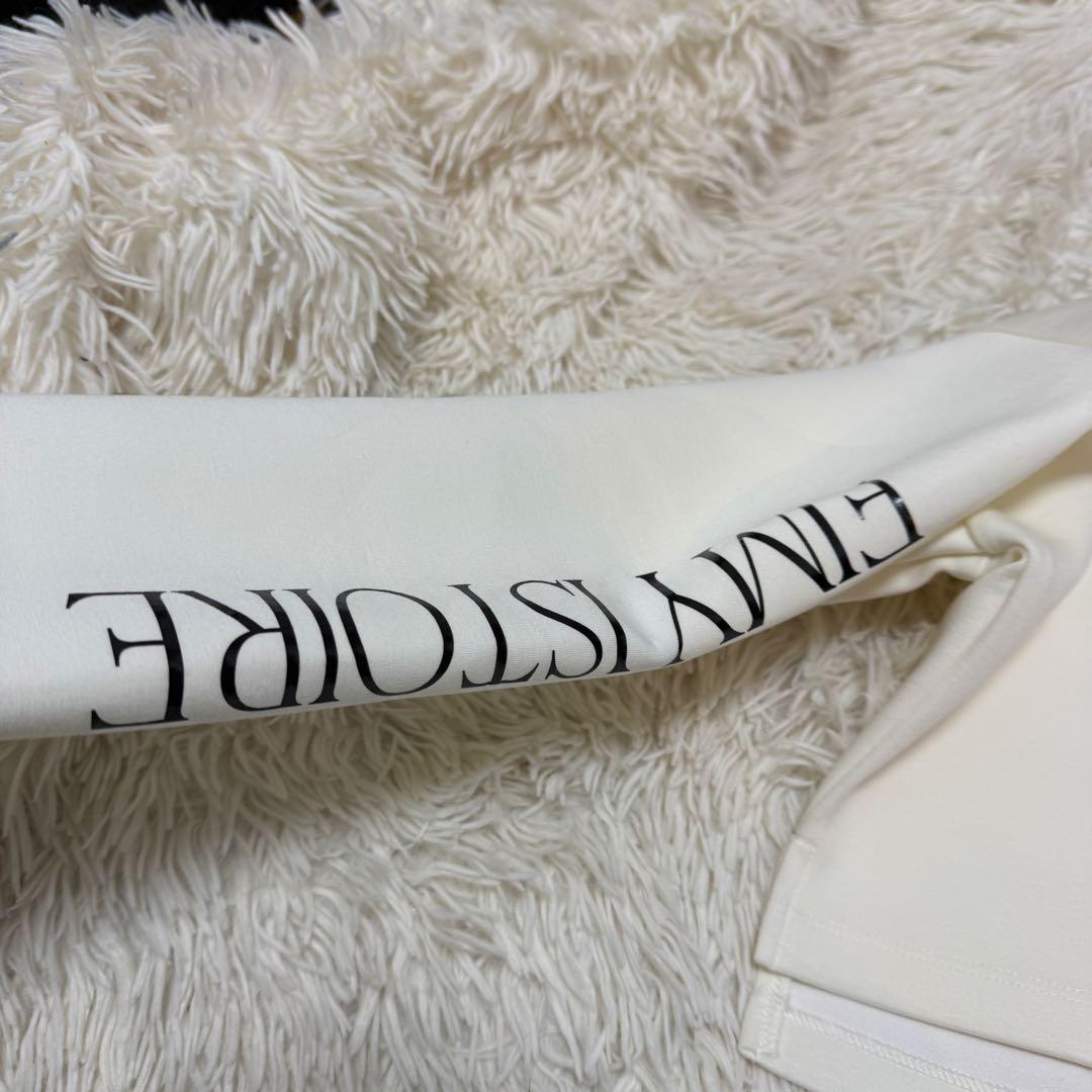 新品未使用　エイミーゴルフ　ロゴカットセットアップ　白