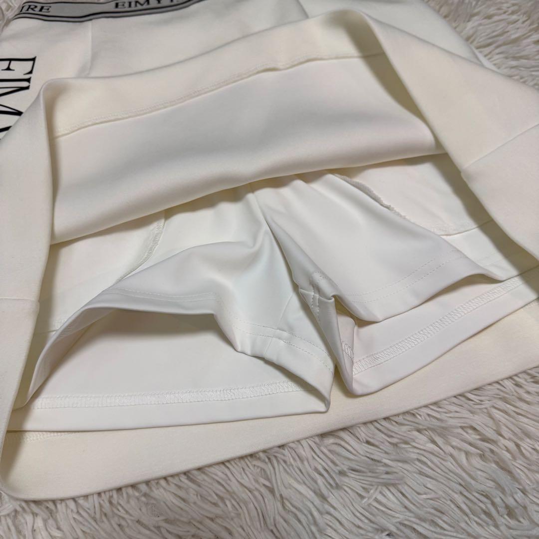 新品未使用　エイミーゴルフ　ロゴカットセットアップ　白