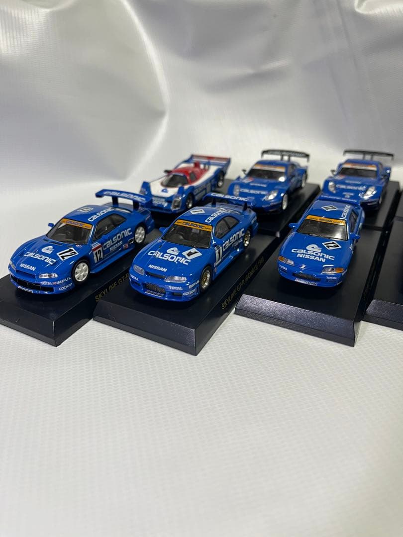 京商　サークルKサンクス　Calsonic ミニカーシリーズ　全10台　1/64