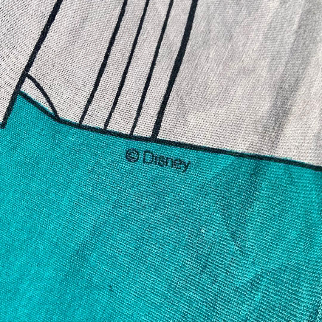 スペシャル USA製 90´s ダークウィング・ダック ビンテージ 特大シーツ