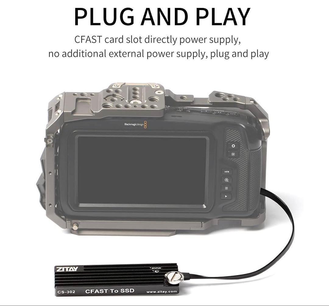 K*u様 ZITAY CFast2.0カード SSD Angelbird,San