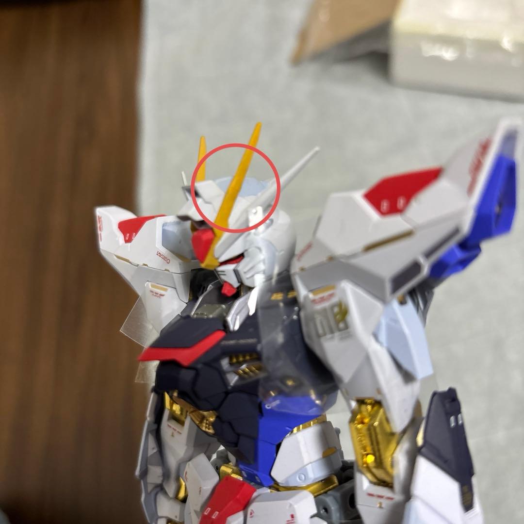 メタルビルド　ストライクフリーダムSOUL BLUE ver難あり