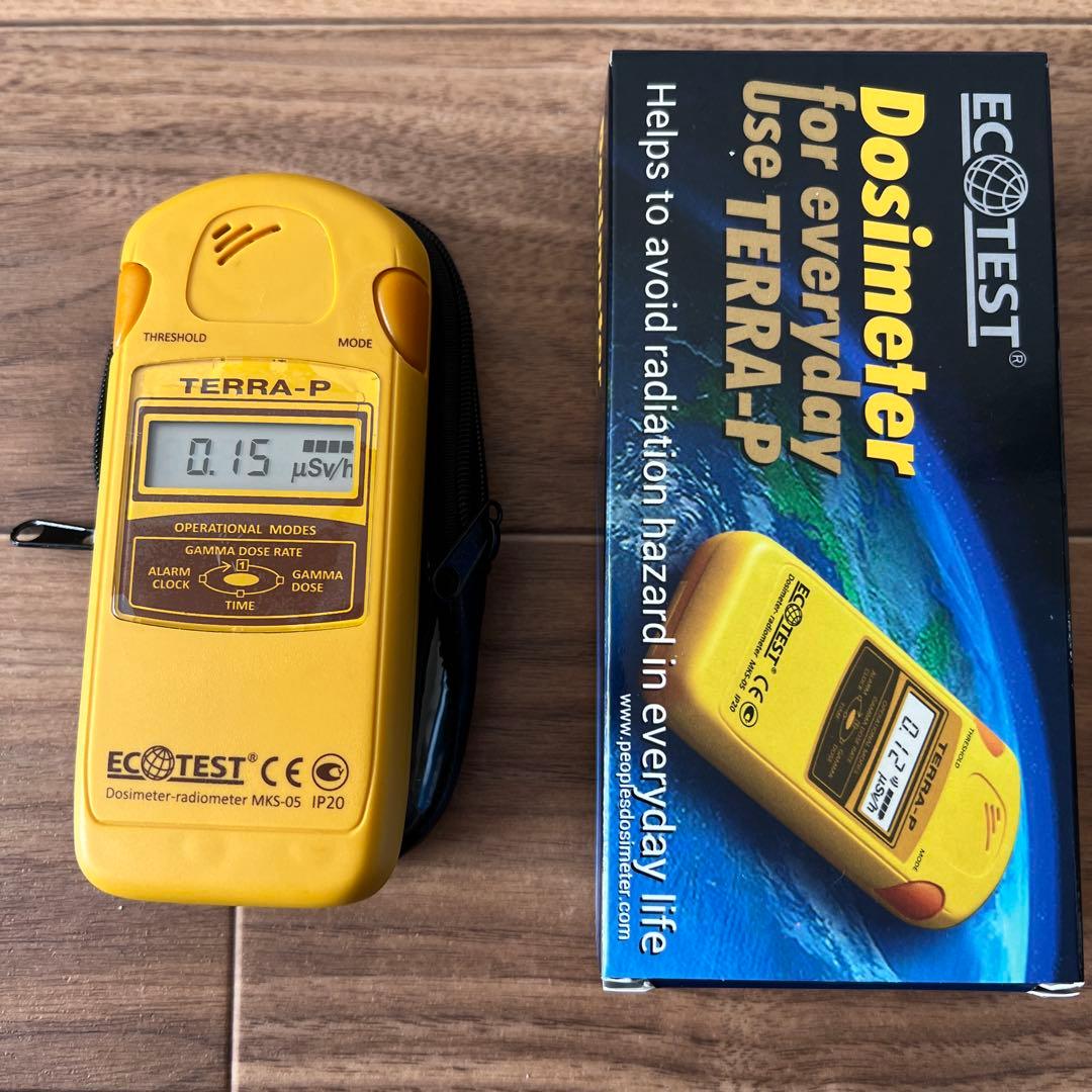ECOTEST TERRA-P MKS-5 放射線測定器｜NEW Terra-P MKS 05 Ecotest 線量