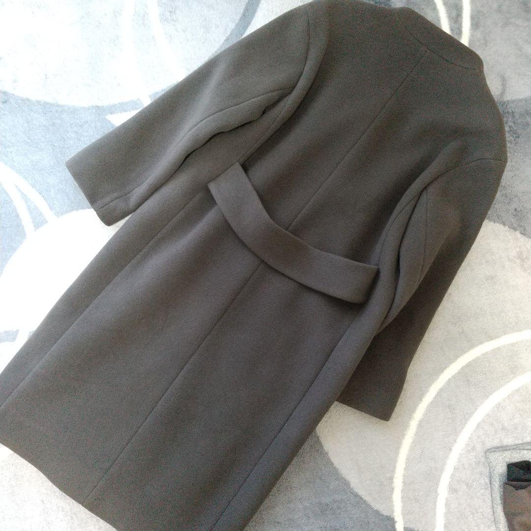 ノーブル ウールカシミヤ Vカラーコート サイズ38 - メルカリ