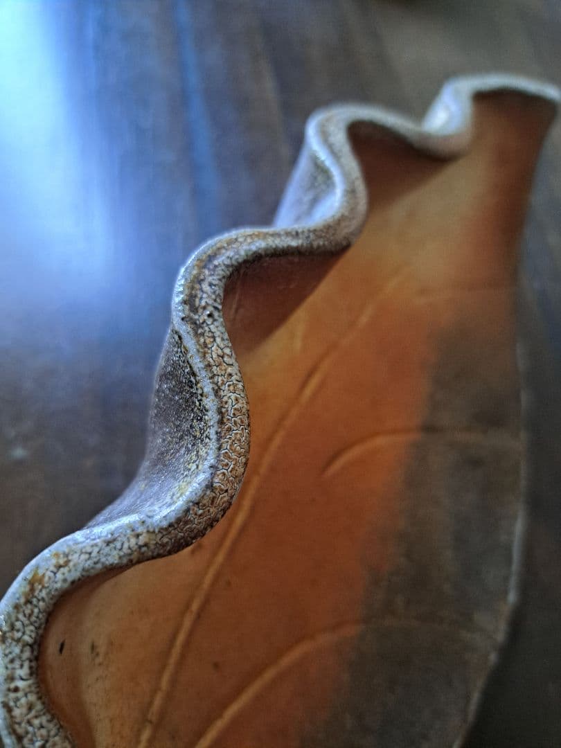 佐賀の焼き物 10 木の葉 すり鉢