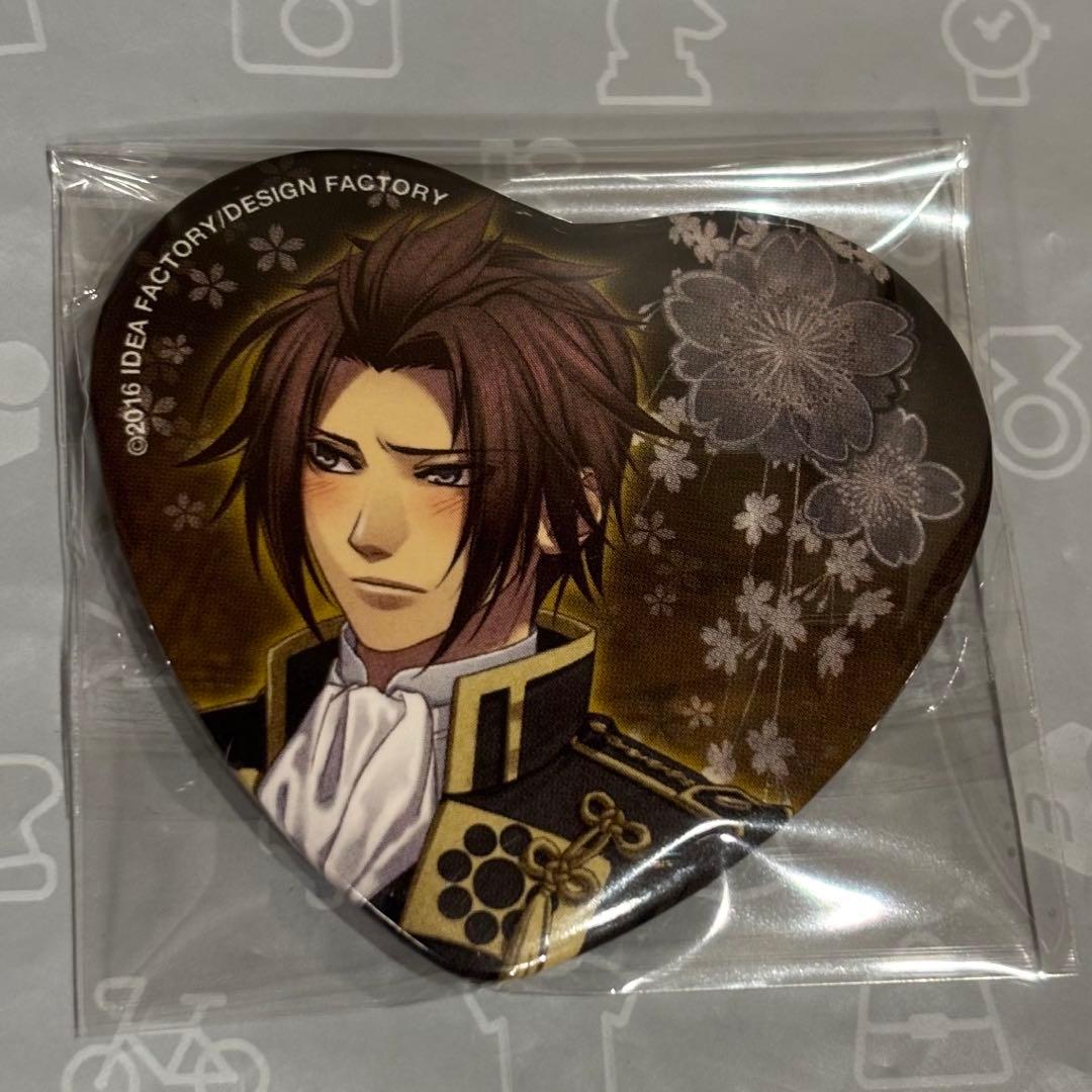 薄桜鬼 相馬主計 ハート缶バッジ アトフェス - メルカリ
