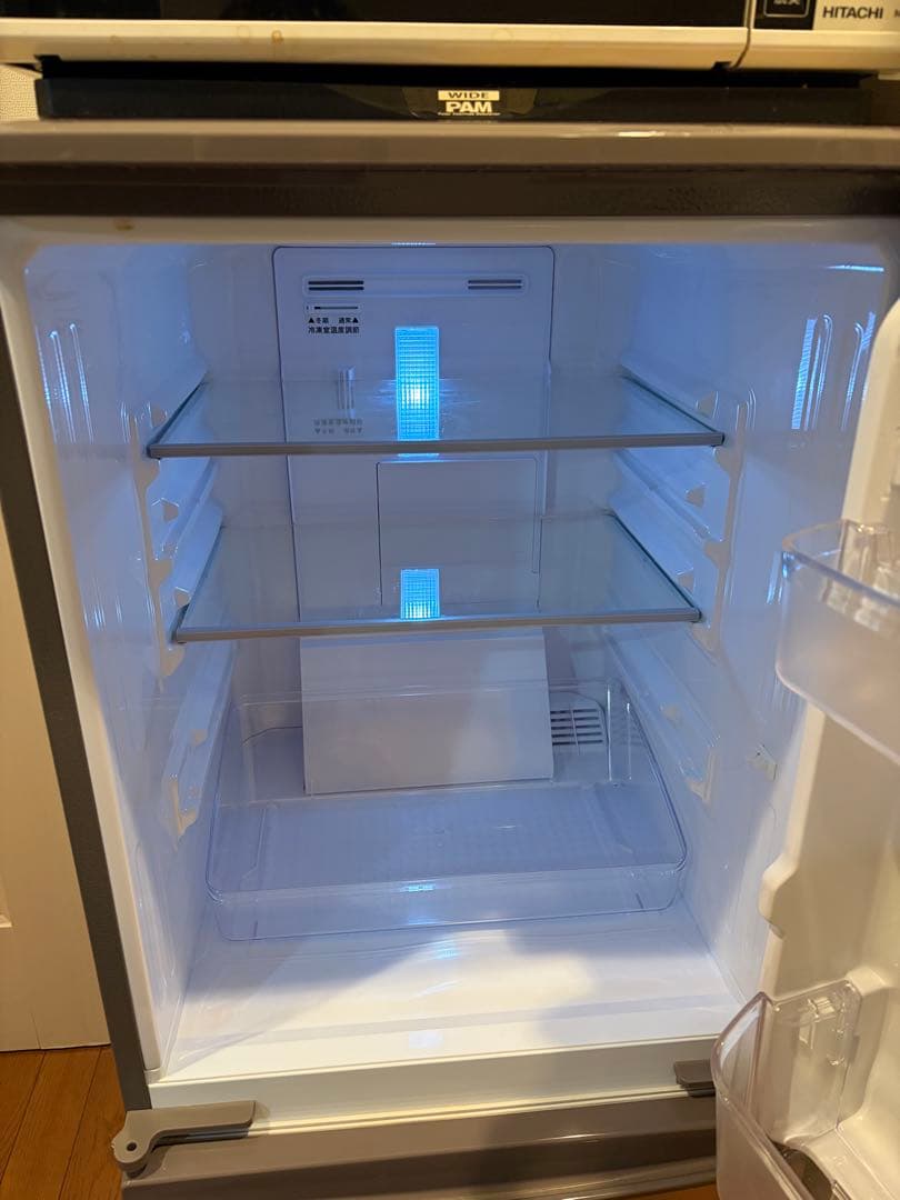 【全国送料込み】SHARP 冷蔵庫 2ドア 137L 両開き SJ-D14E-N