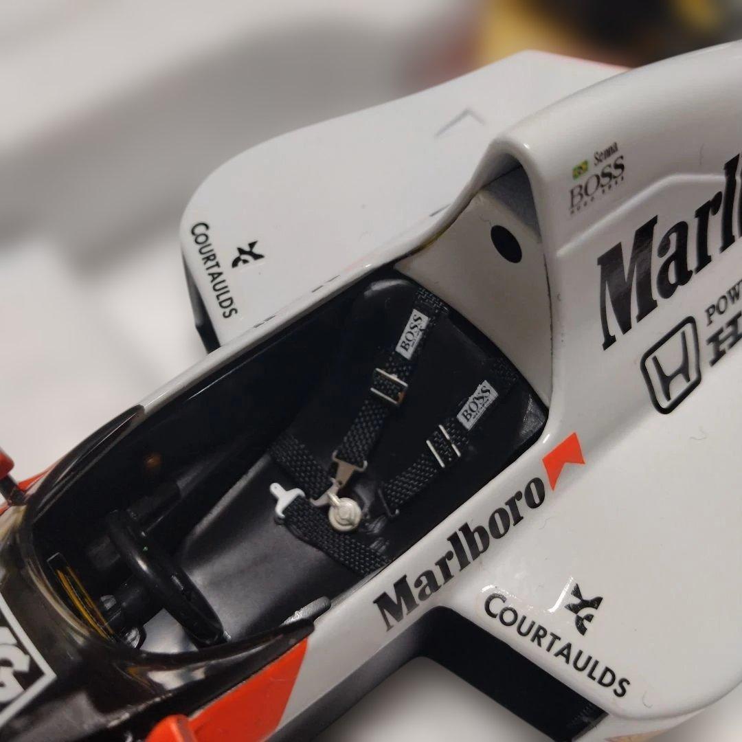 1/18 ミニチャンプス マクラーレン MP4/5 アイルトン セナ マルボロ