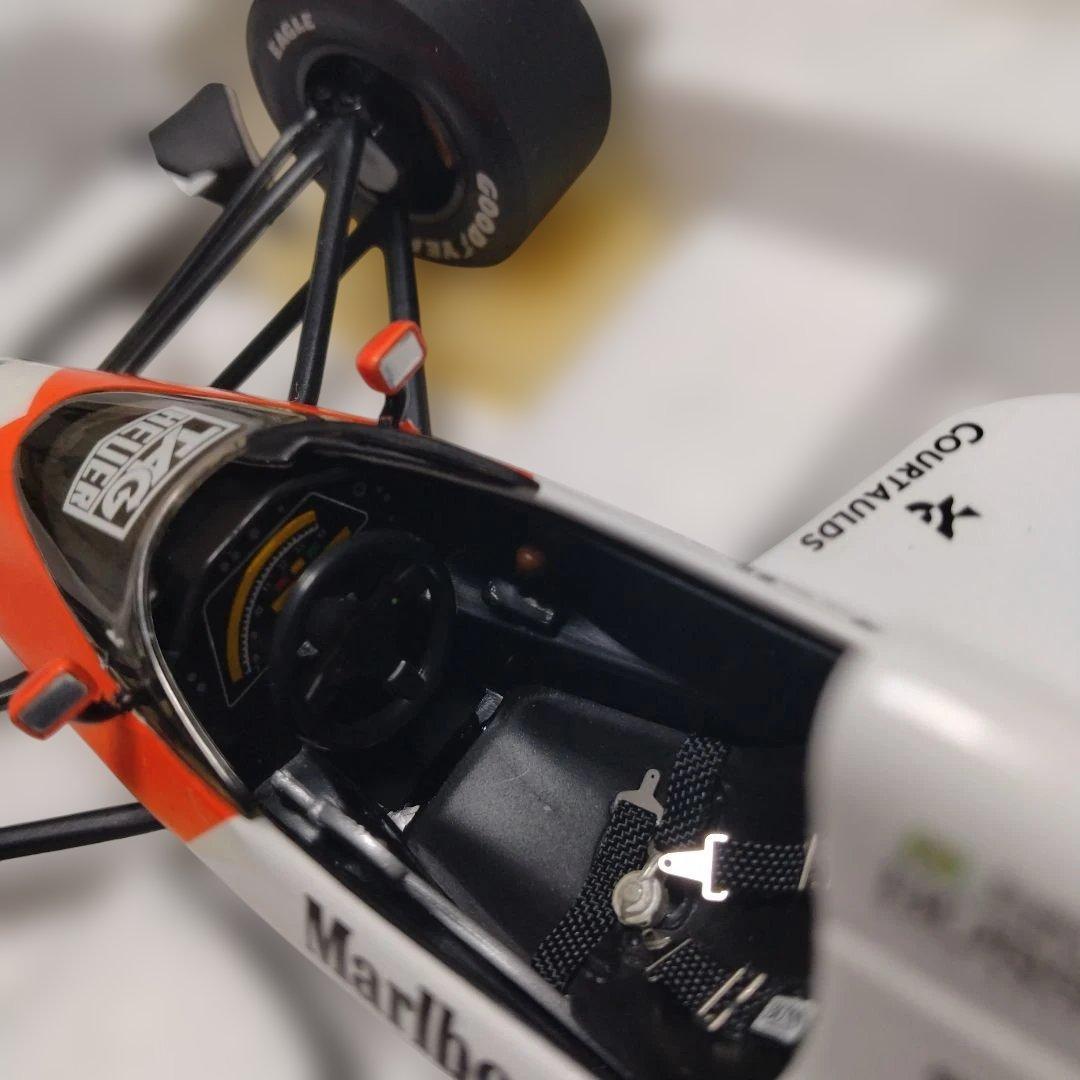 1/18 ミニチャンプス マクラーレン MP4/5 アイルトン セナ マルボロ