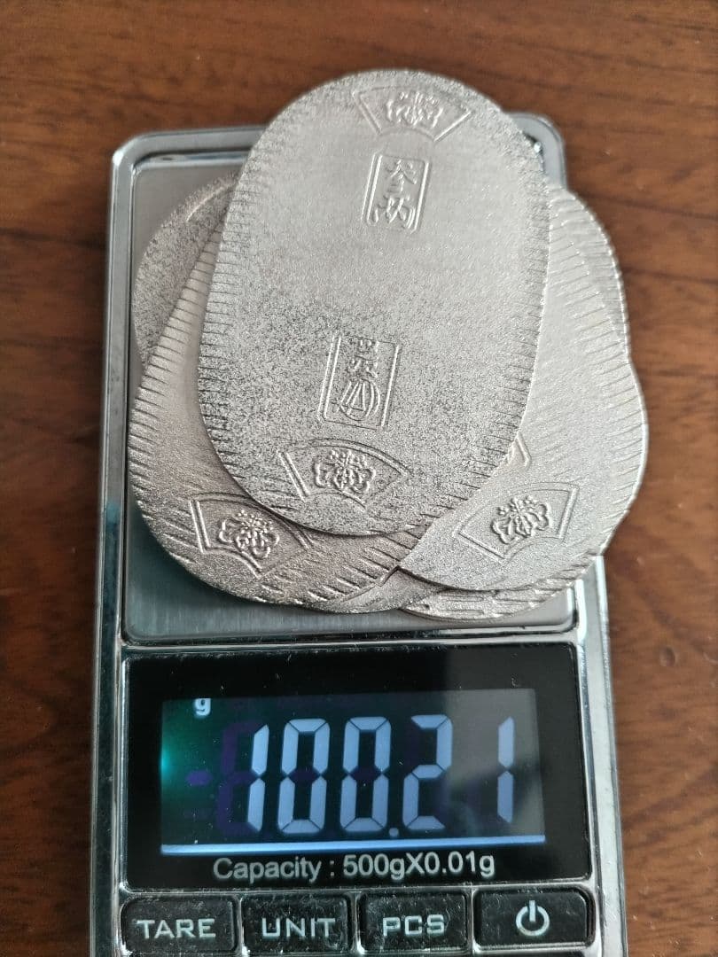 佐川急便 純銀小判5枚（100g）ペーパーケース入 純銀小判 佐川急便 5