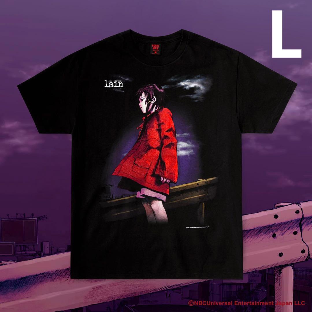 serial experiments lain × GEEKS RULE L serial experiments lain × GEEKS RULE 15 SILKSCREEN PRINTING T