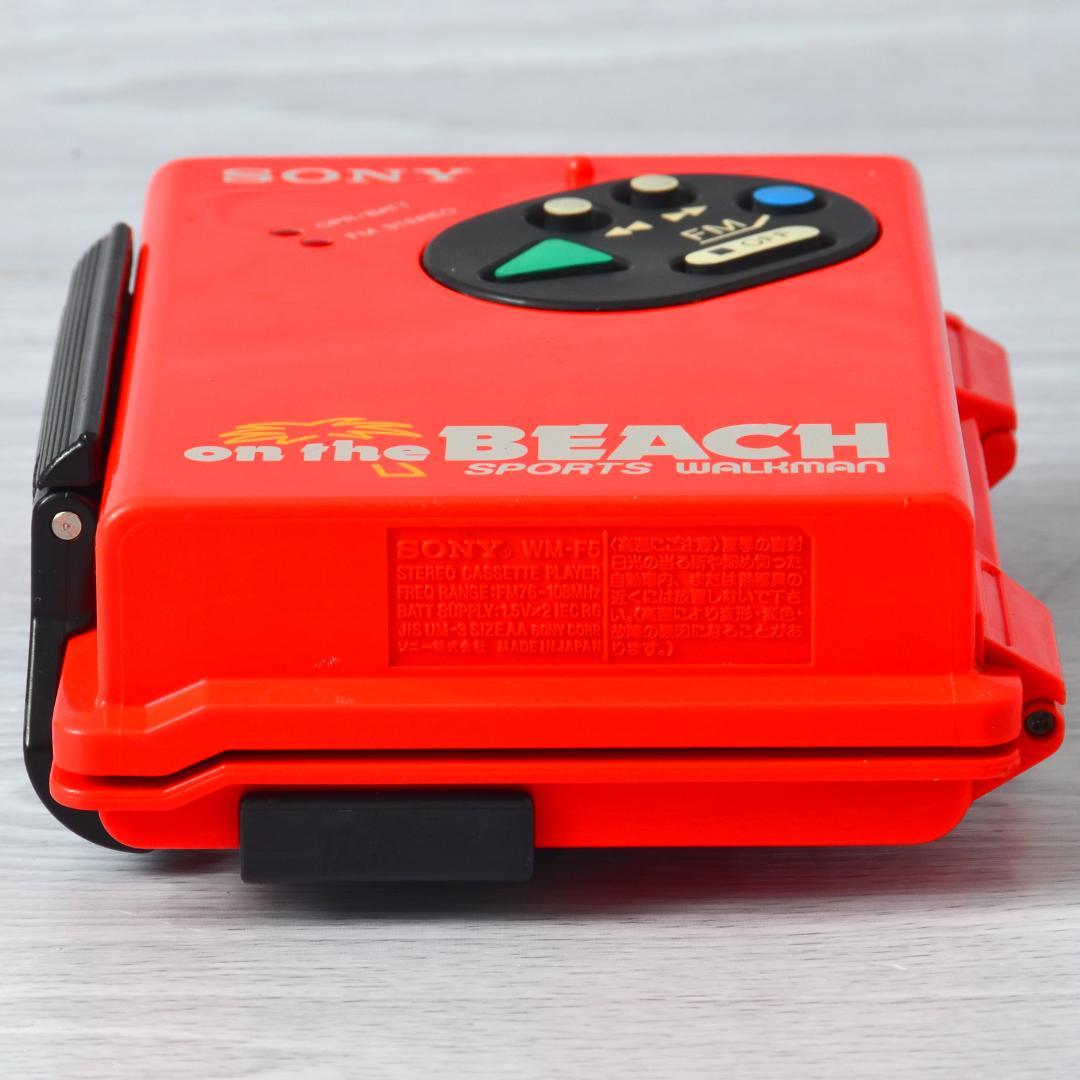 SONY WALKMAN WM-F5 スポーツウォークマン ontheBEACH - メルカリ