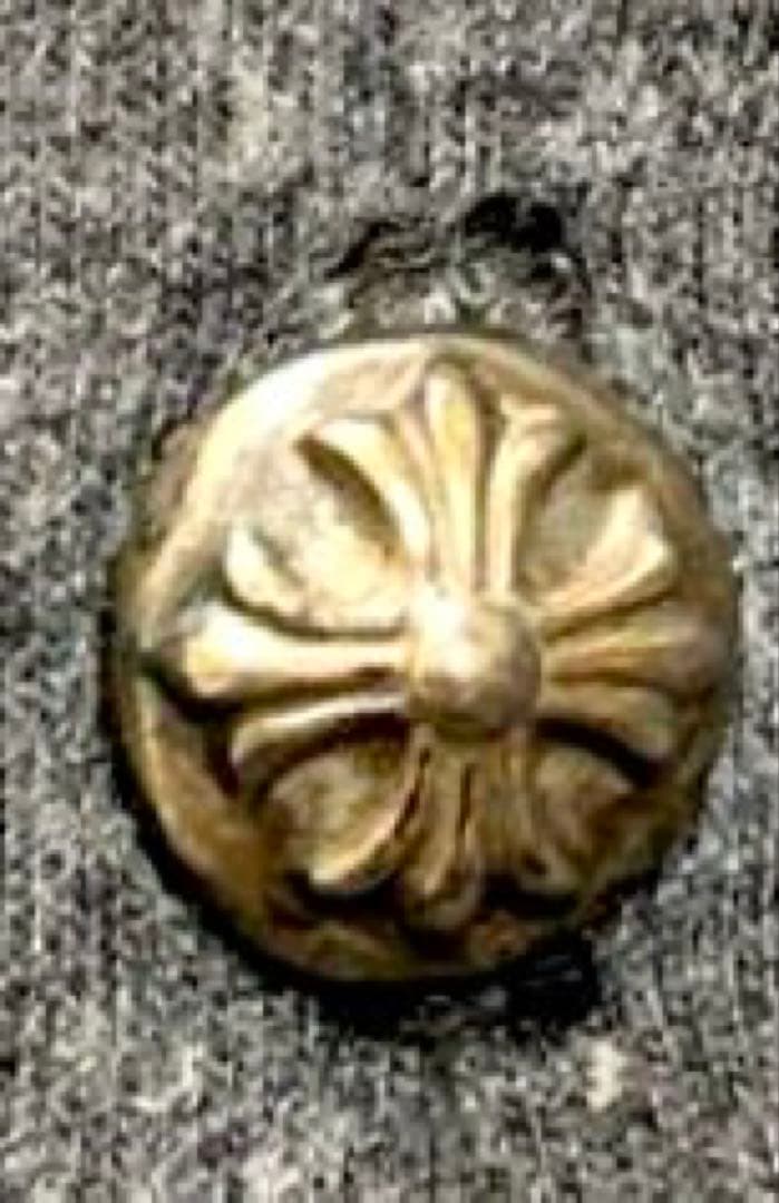 ビンティジ CHROME HEARTS シルバー925ボタン