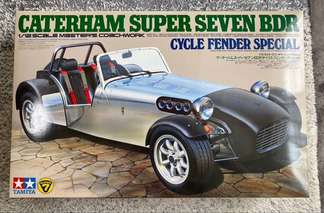 新品未開封　タミヤ　1/12　ケーターハム　スーパーセブン　ＢＤＲ　サイクル 未使用品 タミヤ 1/12 ケーターハムスーパーセブンBDR サイクル