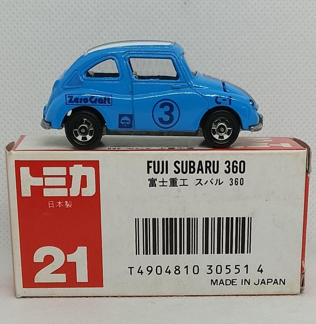 《赤箱トミカ21-4-37》スバル360【ゼロクラフト特注】未使用超美品