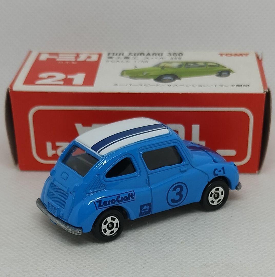 《赤箱トミカ21-4-37》スバル360【ゼロクラフト特注】未使用超美品