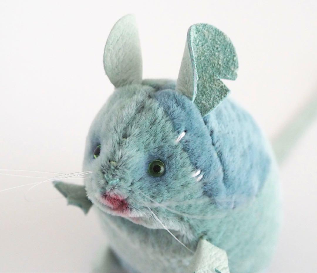 三角ユウリ ハンドメイド マウスのぬいぐるみ ゾンビ 作品集『ねずみ