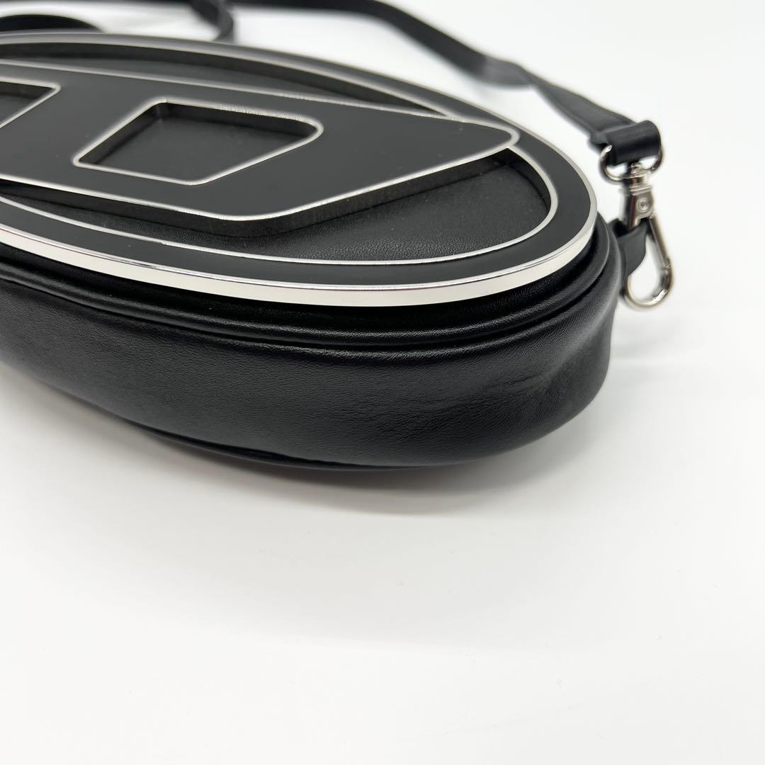 極美品✨DIESEL　ショルダーバッグ　HOLI-D　レザー　ブラック　正規品