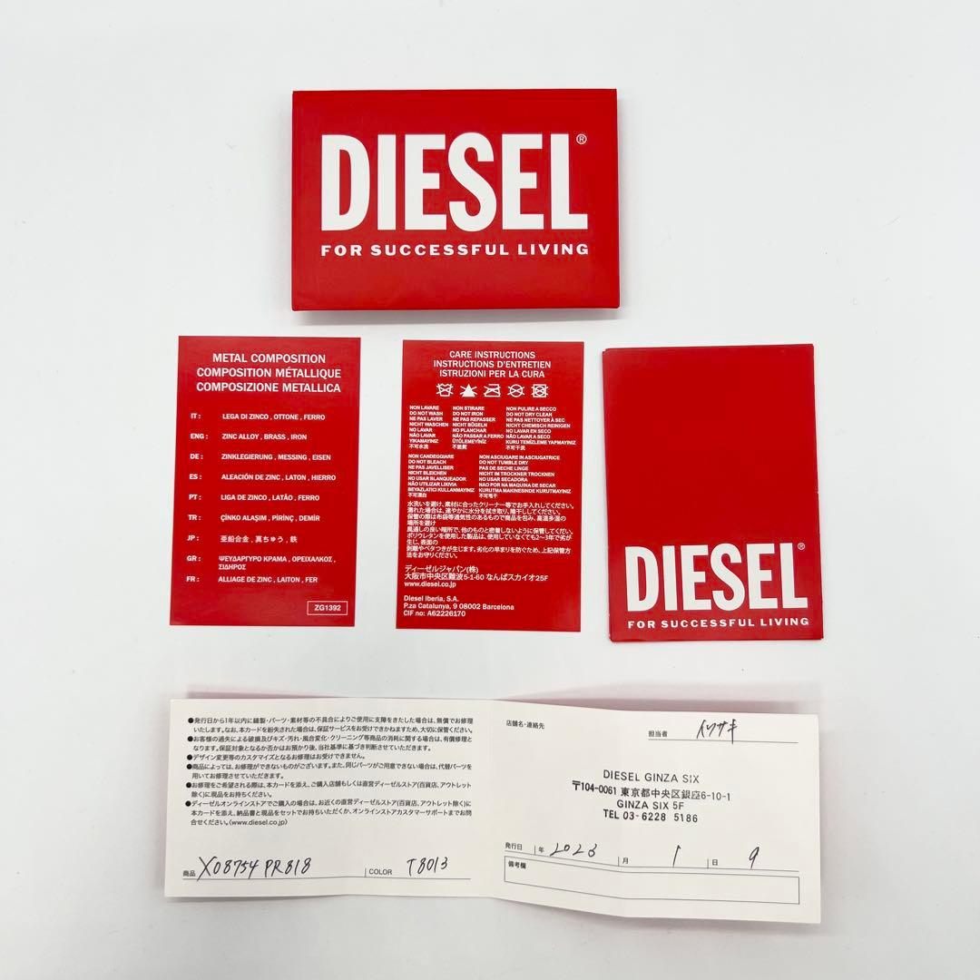 極美品✨DIESEL　ショルダーバッグ　HOLI-D　レザー　ブラック　正規品
