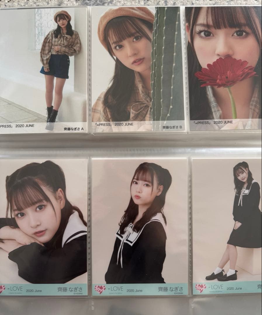 齊藤なぎさ 生写真 80枚 まとめ売り - メルカリ