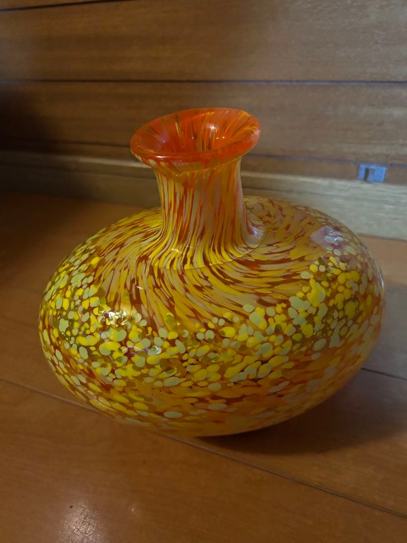 津軽びいどろ 大川薫工房 花瓶