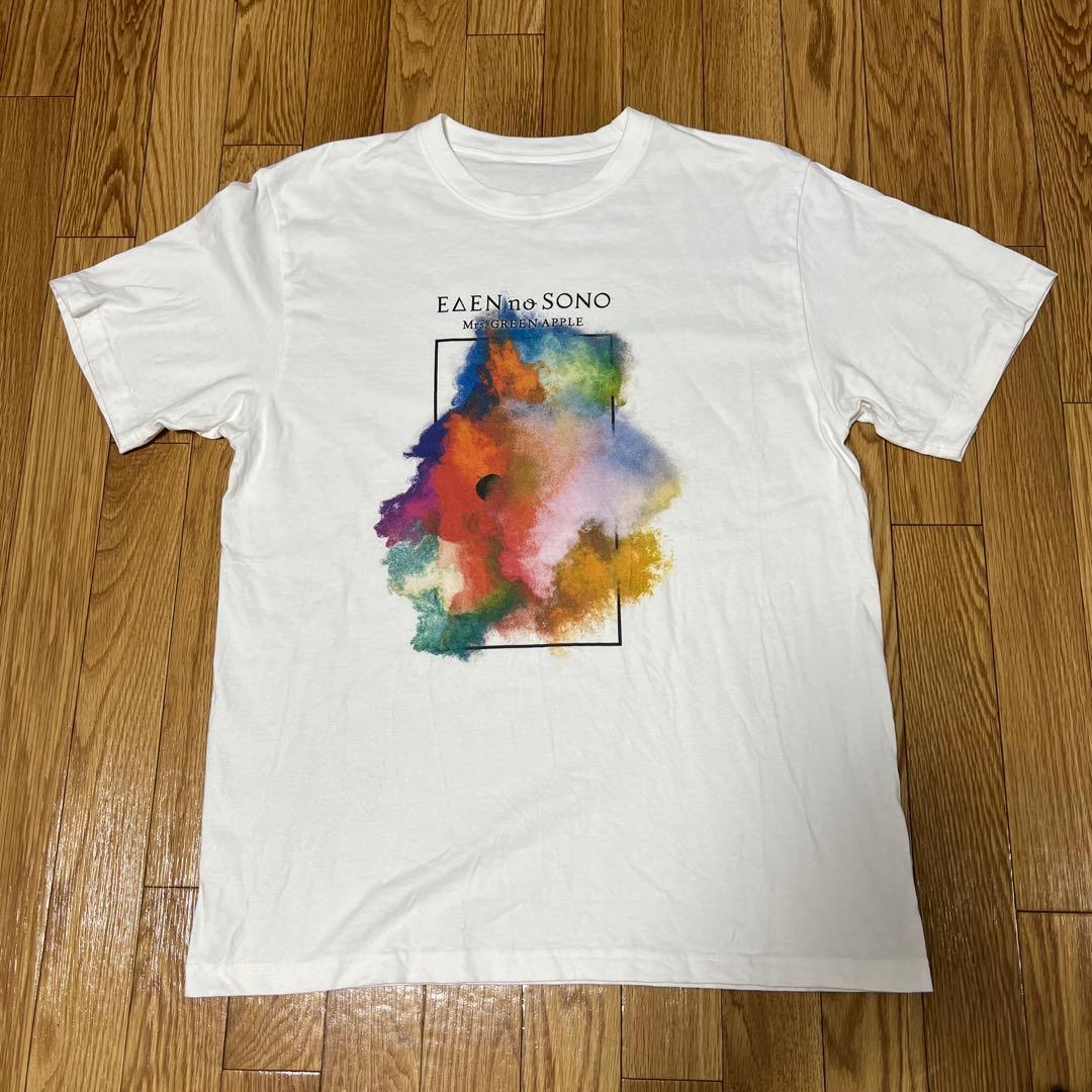 Mrs. GREEN APPLE エデンの園 Tシャツ 白 XL