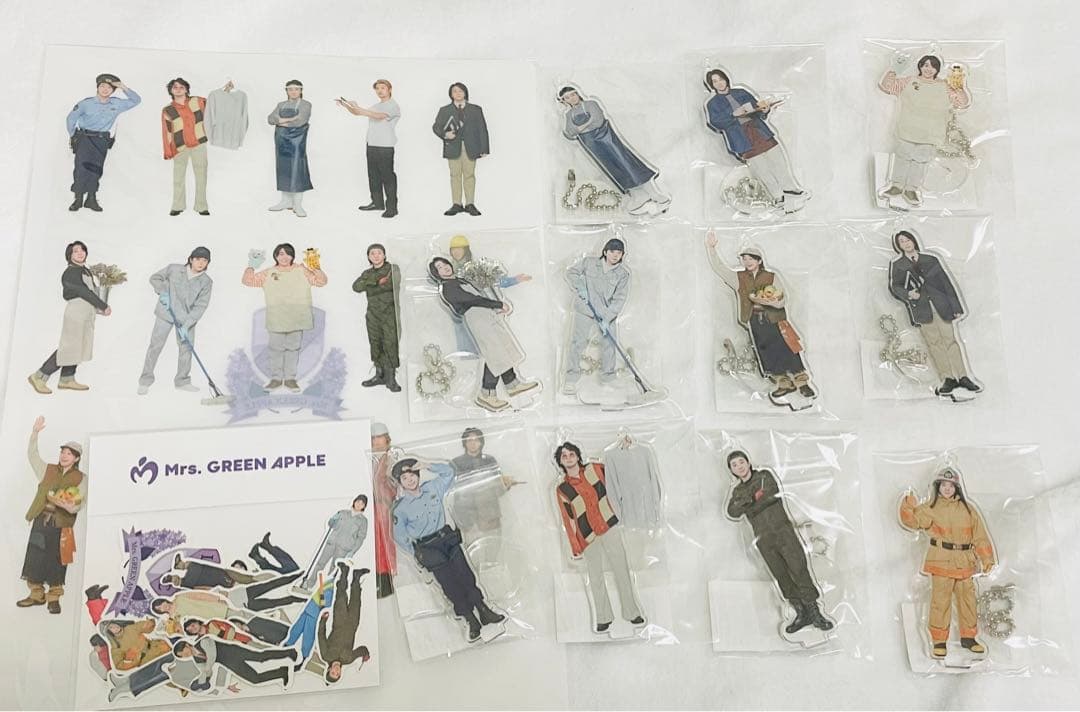 Mrs. GREEN APPLE ライラック 大森元貴 アクスタ 全種類 大森元貴 アクスタ