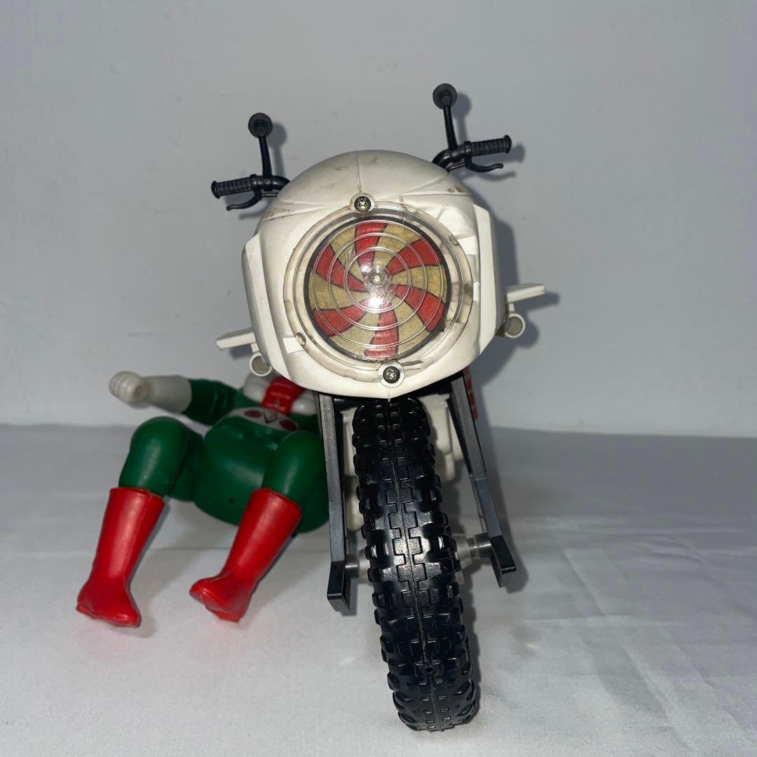 仮面ライダーV3 ハリケーン号　石森章太郎　大型ポリ製　ソフビ