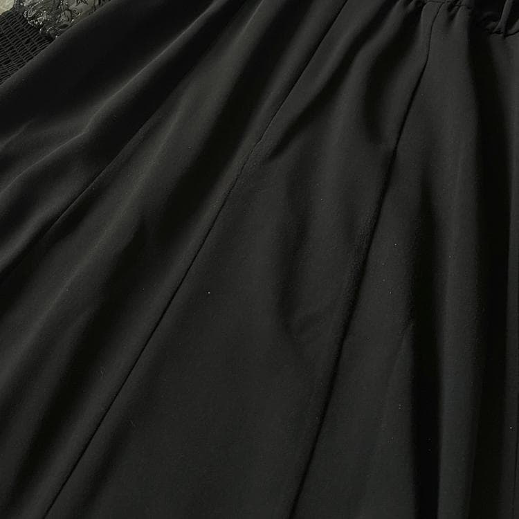 じゅじゅん ANDRESD スリーブエンブロイダリードレス