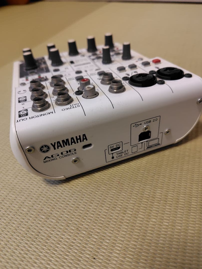 YAMAHA AG06 オーディオインターフェース YAMAHA AG06 オーディオ