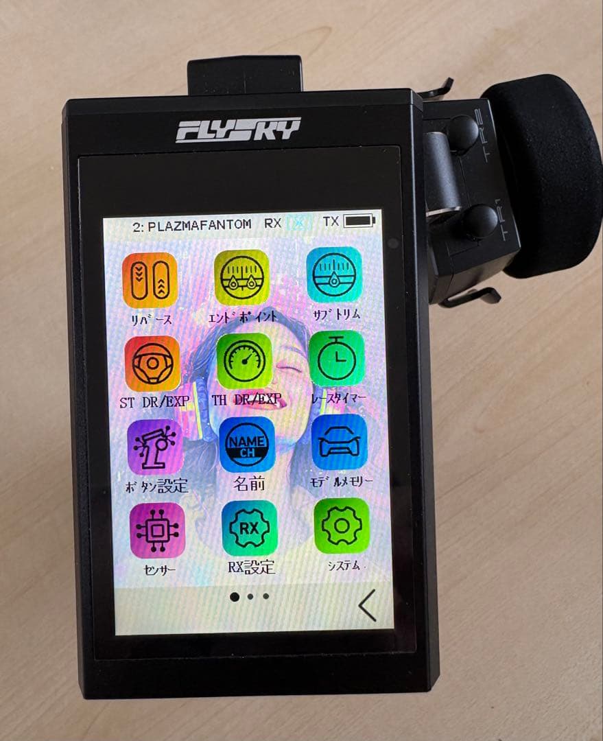 FLYKY Noble NB4+ 送信機 本体 受信機3個付 FLYKY Noble NB4+ 送信機